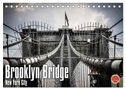 Brooklyn Bridge - New York City (Tischkalender 2025 DIN A5 quer), CALVENDO Monatskalender