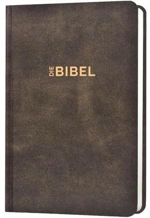 Schlachter 2000 Bibel - Taschenausgabe (Hardcover, illustrierter Einband, Antikleder-Optik) - Taschenausgabe mit Parallelstellen / Fadenheftung. CLV-Christliche, 2025.