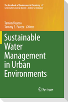 Sustainable Water Management in Urban Environments