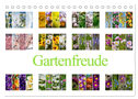 Gartenfreude (Tischkalender 2025 DIN A5 quer), CALVENDO Monatskalender