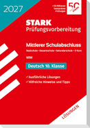 STARK Lösungen zu Deutsch - Mittlerer Schulabschluss (MSA) 2027 NRW - Prüfungsvorbereitung