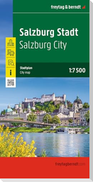 freytag & berndt Stadtplan Salzburg Stadt 1:7.500
