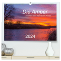 Die Amper - Ansichten eines bayerischen Flusses (hochwertiger Premium Wandkalender 2024 DIN A2 quer), Kunstdruck in Hochglanz