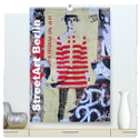 StreetArt Berlin (hochwertiger Premium Wandkalender 2024 DIN A2 hoch), Kunstdruck in Hochglanz