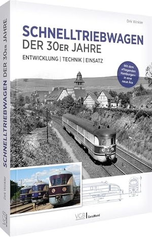 Winkler, Dirk. Schnelltriebwagen der 30er Jahre - Entwicklung | Technik | Einsatz - Mit dem 'Fliegenden Hamburger' in eine neue Ära. GeraMond Verlag, 2025.