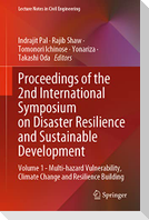 Proceedings of the 2nd International Symposium on Disaster Resilience and Sustainable Development