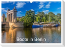Boote in Berlin (Wandkalender 2024 DIN A3 quer), CALVENDO Monatskalender