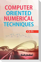 CS-71 Computer-Oriented Numerical Techniques