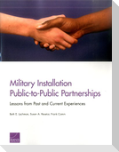 Military Installation Public-To-Public Partnerships