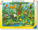 Ravensburger Tiere im Regenwald 11 Teile Rahmenpuzzle