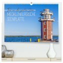 Tour um die großen Seen der Mecklenburgischen Seenplatte (hochwertiger Premium Wandkalender 2024 DIN A2 quer), Kunstdruck in Hochglanz