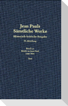 Jean Pauls sämtliche Werke / Historisch-kritische Ausgabe