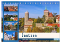 Bautzen - Perle der Oberlausitz (Tischkalender 2024 DIN A5 quer), CALVENDO Monatskalender
