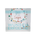 Wunscherfüller als Bilderrahmen-Spardose "Glück und Segen", 14×14×5,5 cm