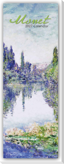 Monet - Claude Monet - Slimline-Kalender 2027