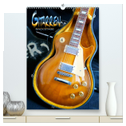 Gitarren backstage (hochwertiger Premium Wandkalender 2024 DIN A2 hoch), Kunstdruck in Hochglanz