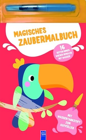 Magisches Zaubermalbuch - Rot (Tukan). Yo Yo Books, 2025.