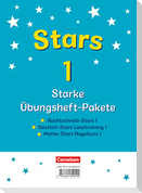STARS - starke Übungshefte - 1. Schuljahr - 3 Übungshefte im Paket mit Lösungen