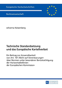 Technische Standardsetzung und das Europäische Kartellverbot