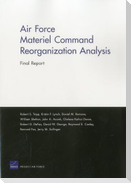 Air Force Materiel Command Reorganization Analysis