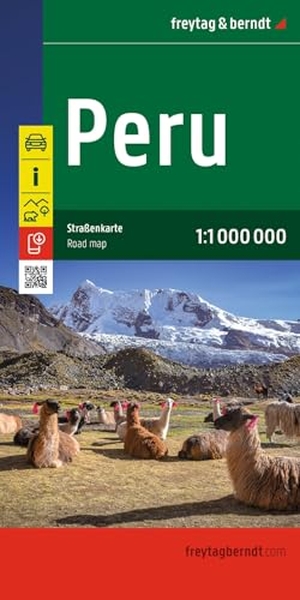 freytag & berndt Straßenkarte Peru 1:1 Mio.. Kompass Karten GmbH, 2026.