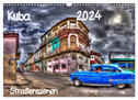 Kuba - Straßenszenen (Wandkalender 2024 DIN A3 quer), CALVENDO Monatskalender