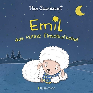 Sternbaum, Nico. Emil das kleine Einschlafschaf. Eine Gutenachtgeschichte zum Vorlesen und Betrachten. Pappbilderbuch ab 18 Monaten. Vom Autor von "Schüttel den Apfelbaum". Bassermann, Edition, 2020.