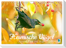 Amsel, Fink und Star: Heimische Vögel (Wandkalender 2024 DIN A4 quer), CALVENDO Monatskalender