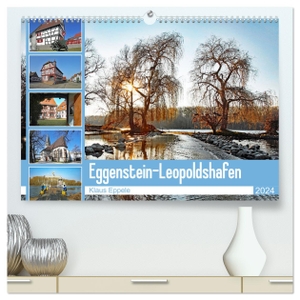 Eppele, Klaus. Eggenstein-Leopoldshafen (hochwertiger Premium Wandkalender 2024 DIN A2 quer), Kunstdruck in Hochglanz - Ein Spaziergang durch die Gemeinde und die umliegende Natur. Calvendo, 2023.