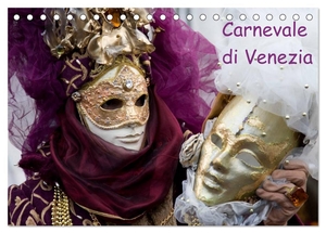 Scholze, Verena. Carnevale di Venezia 2024 (Tischkalender 2024 DIN A5 quer), CALVENDO Monatskalender - Karneval in Venedig. Calvendo Verlag, 2023.