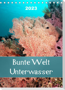 Bunte Welt Unterwasser (Tischkalender 2023 DIN A5 hoch)