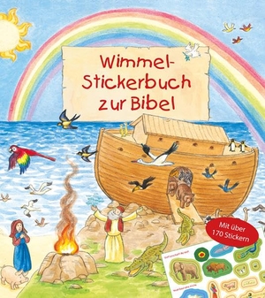 Abeln, Reinhard / Melissa Schirmer. Wimmel-Stickerbuch zur Bibel. Butzon U. Bercker GmbH, 2022.
