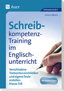 Schreibkompetenz-Training in Englisch 7/8