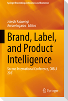 Brand, Label, and Product Intelligence