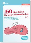 50 Mini-Krimis für mehr Textverständnis 3/4