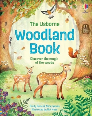 James, Alice / Emily Bone. The Woodland Book. Usborne Books, 2025.