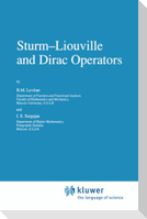 Sturm¿Liouville and Dirac Operators