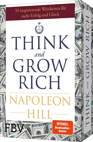 Hill, Napoleon. Think and Grow Rich - 55 inspirierende Weisheiten für mehr Erfolg und Glück | Das Kartenset zum SPIEGEL-Bestseller und Mindset-Klassiker. Was Sie von den Superreichen lernen können. Finanzbuch Verlag, 2026.