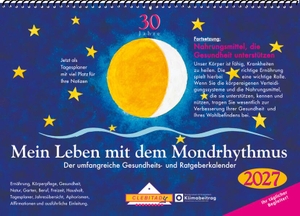 Stadig, Edith. Mein Leben mit dem Mondrhythmus 2027 - Wandkalender. Clebitady Verlag, 2026.