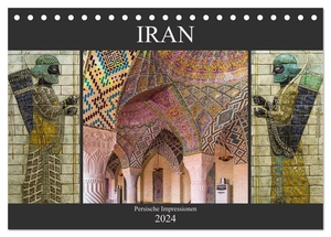 Caccia, Enrico. Iran - Persische Impressionen (Tischkalender 2024 DIN A5 quer), CALVENDO Monatskalender - Persien, Zauber des Orients. Calvendo, 2023.