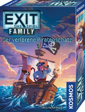 Brand, Inka. EXIT® - Das Spiel Family: Der verlorene Piratenschatz - Spiel. Franckh-Kosmos, 2026.