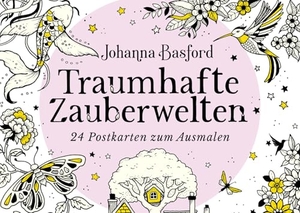 Basford, Johanna. Traumhafte Zauberwelten - 24 Postkarten zum Ausmalen | Traumhafte Postkarten zum Ausmalen, Behalten oder Verschicken von der Bestsellerautorin Johanna Basford. MVG Moderne Vlgs. Ges., 2026.