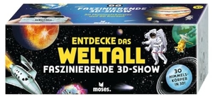 Faszinierende 3D-Show: Entdecke das Weltall. moses. Verlag GmbH, 2026.