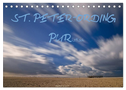 ST. PETER-ORDING PURistisch (Tischkalender 2025 DIN A5 quer), CALVENDO Monatskalender