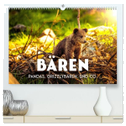 Bären - Pandas, Grizzlybären und Co. (hochwertiger Premium Wandkalender 2024 DIN A2 quer), Kunstdruck in Hochglanz