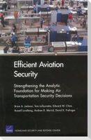 Efficient Aviation Security