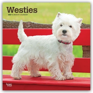 Publishers, Browntrout. West Highland White Terriers - Westhighland White Terrier - Westies 2027 - 16-Monatskalender - Original BrownTrout-Kalender [Mehrsprachig] [Kalender]. Browntrout Verlags GmbH, 2026.