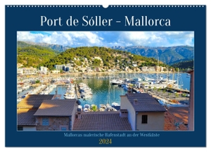 Marlena Büchler, Piera. Port de Sóller - Mallorca (Wandkalender 2024 DIN A2 quer), CALVENDO Monatskalender - Mallorcas malerische Hafenstadt an der Westküste. Calvendo, 2023.