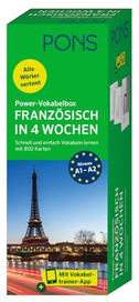 PONS Power-Vokabelbox Französisch in 4 Wochen