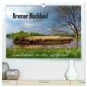 Bremer Blockland - Landleben in der Großstadt (hochwertiger Premium Wandkalender 2024 DIN A2 quer), Kunstdruck in Hochglanz